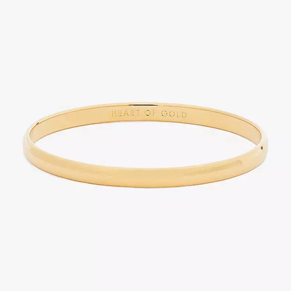 Kate Spade Heart Of Gold Idiom Bangle